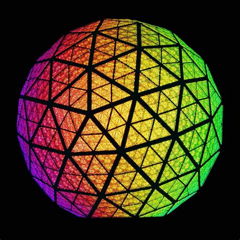 Energy Efficient Philips Leds Light The Times Square New Years Eve Ball