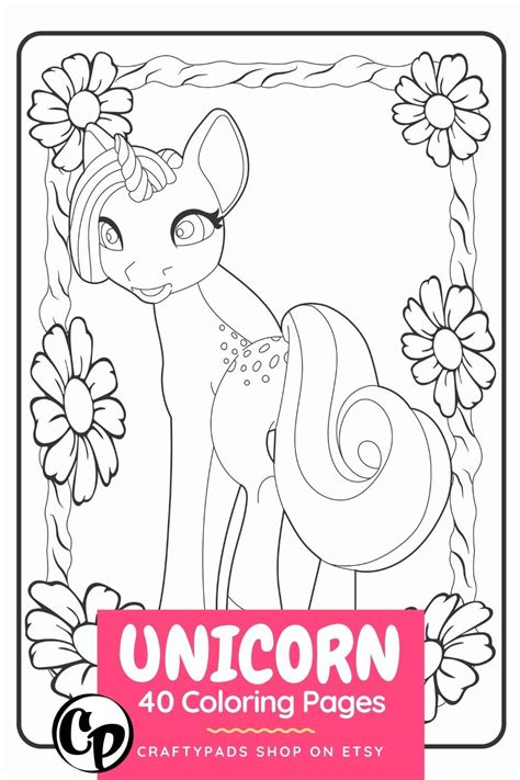 Let Your Child Have Fun Coloring These 40 Unique Unicorn Designs For