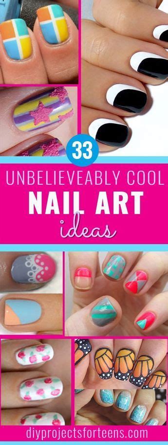 33 Cool Nail Art Ideas And Awesome Diy Nail Designs Diy Nail Designs