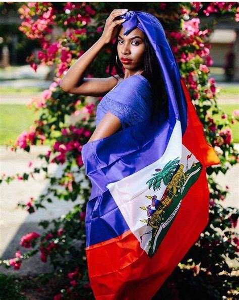 Haiti 🇭🇹port Au Prince French Caribbean Haitian Clothing Caribbean Queen Haiti Flag