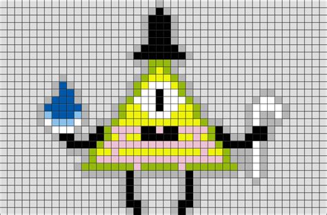 A Pixellated Image Of A Cartoon Character Wearing A Top Hat And Holding
