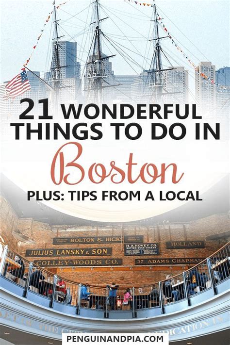 21 Wonderful Things To Do In Boston As Told By A Bostonian Boston