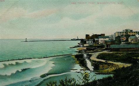 Port Washington Wi View From Bluff Port Washington