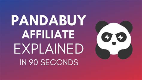 How To Affiliate Pandabuy Make Money On Pandabuy Youtube
