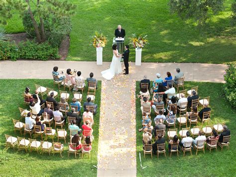 A small backyard is still a backyard. Is Having a Small Wedding Ceremony Rude?