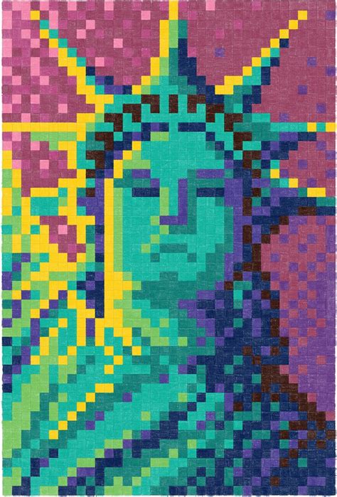 David Faber Castell Color Pixel Pixel Drawing Pixel Art Pixel