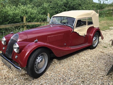 Morgan Four Seater With Hood Up Retro Cars Morgan Cars Automobile