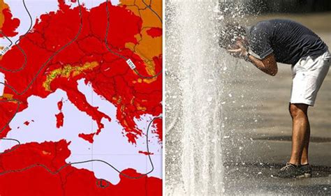Italy News Heat Warning Issued In Ten Cities As Heatwave Keeps