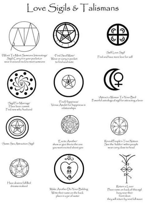 Love ~ Magic Symbols Magick Enochian