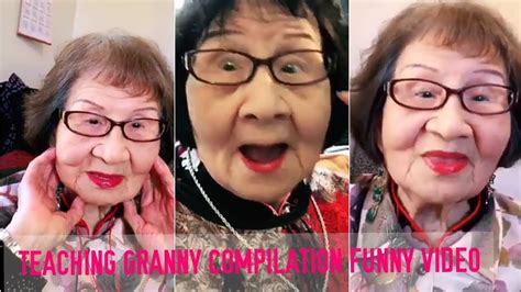 Teaching Granny Compilation Video Youtube