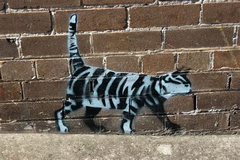 Cybergata Cat Graffiti Kitteh Street Art From Around The World