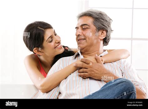 Woman Arms Around Neck Man Hi Res Stock Photography And Images Alamy