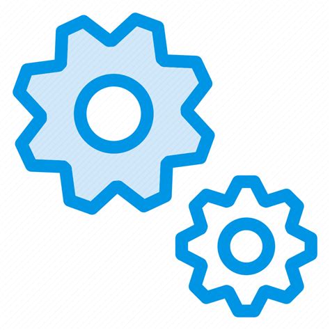 Engineering Gear Process Setting Icon Download On Iconfinder