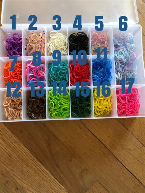 Friendship Bff Rainbow Loom Bracelets And Rings To Match Etsy