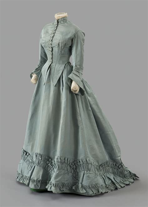 Worth Afternoon Dress Ca 1867 From The Albany Institute Of History