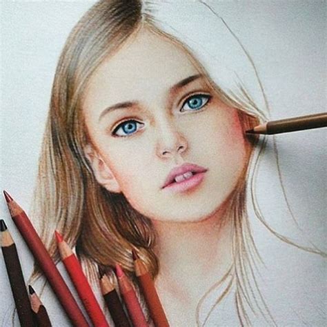 Artists Drop On Instagram Colored Pencil Piece By Marat Art Tag