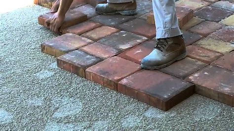 Installing Pavers On A Driveway Youtube