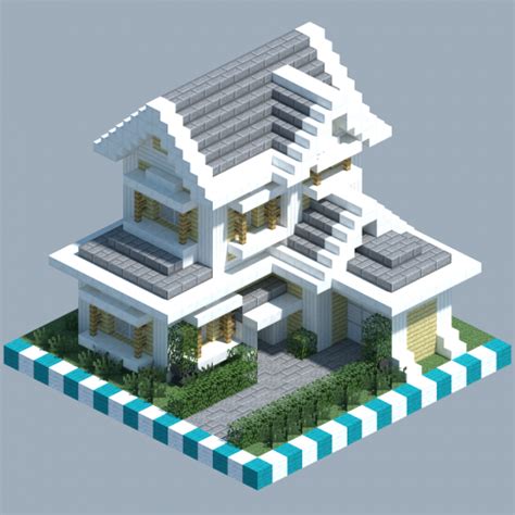 Suburban House Chunk House Minecraft Map