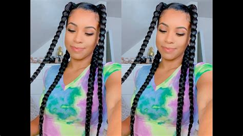 4 Jumbo Braids Hairstyles Check Out Our Beautiful Gallery