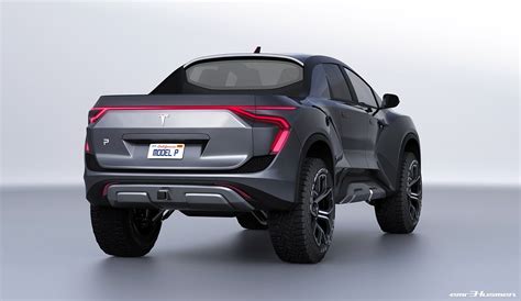 Tesla Pickup Truck Rendering Is The Most Rugged Ev Ever Autoevolution