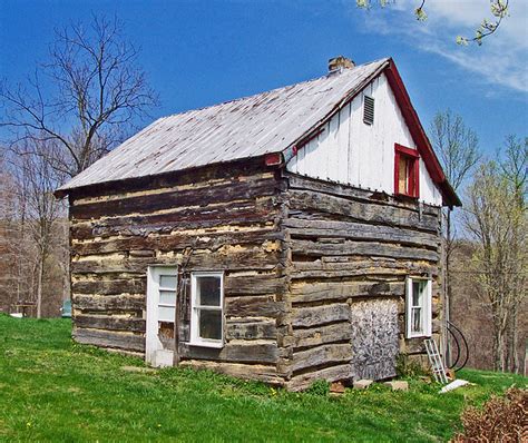 1800s Log Home Three Room Log Cabin Originally Built In Flickr