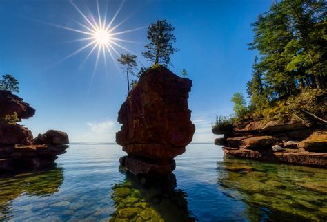 Shine Stockton Island Apostle Islands National Lakeshore Lake