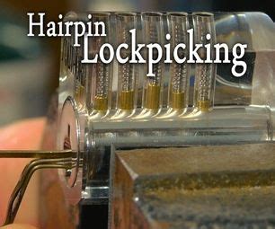 Once you start to understand how a lock works, you can begin to learn how to break into one. How to Pick a Lock With Hairpins | Skills to learn, Hair pins, Survival