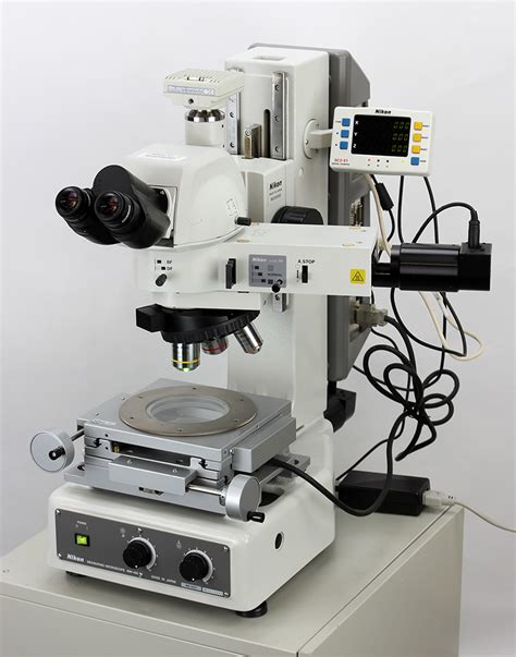 T ニコン Nikon 測定顕微鏡 Mm 400lu 対物レンズ 25倍 5倍 10倍 付属品多数 顕微鏡顕微鏡｜売買さ