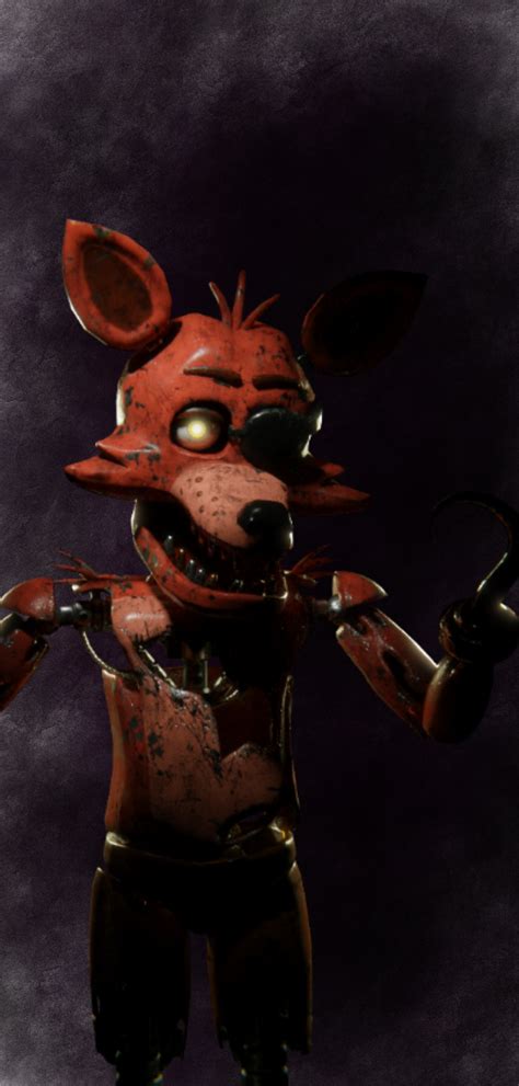 Foxy Wallpaper Model Is From Fnaf Ar Rfivenightsatfreddys