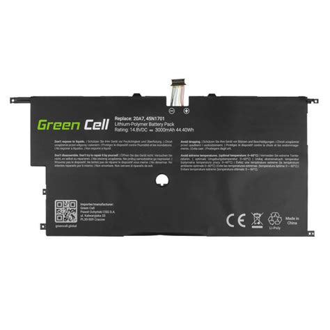 Green Cell Battery Lenovo Thinkpad X1 Carbon 1st Gen 2nd Gen 3000mah