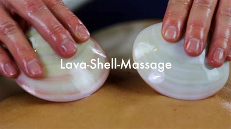 lava shell massage youtube