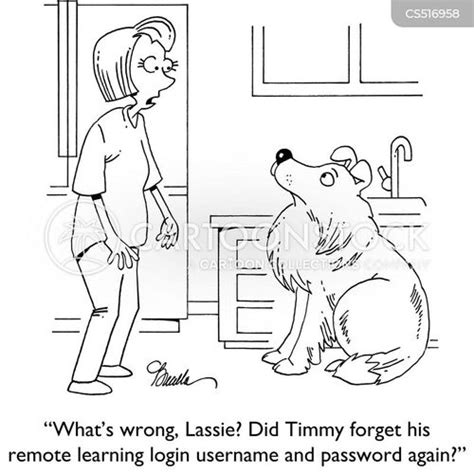 Lassie Go Get Help Cartoon Clipart