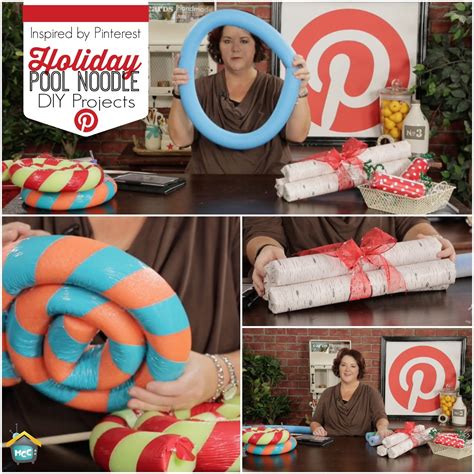 Allred Design Blog Inspired By Pinterest Pool Noodle For Holidays Diy