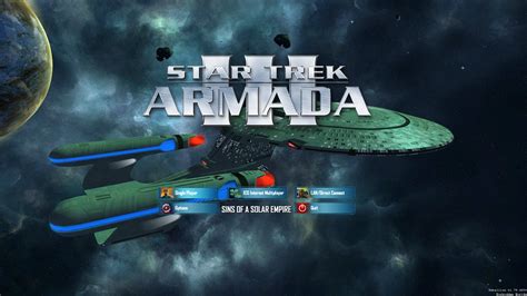 Title Screen Shot Image Star Trek Armada 3 Mod For Sins Of A Solar