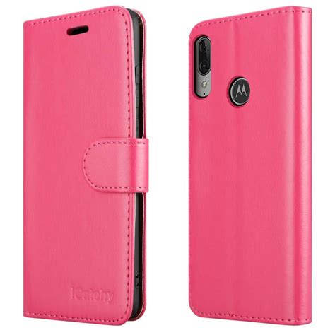 For Motorola E6 Plus Phone Case Luxury Flip Leather Wallet Moto E6plus Cover Ebay