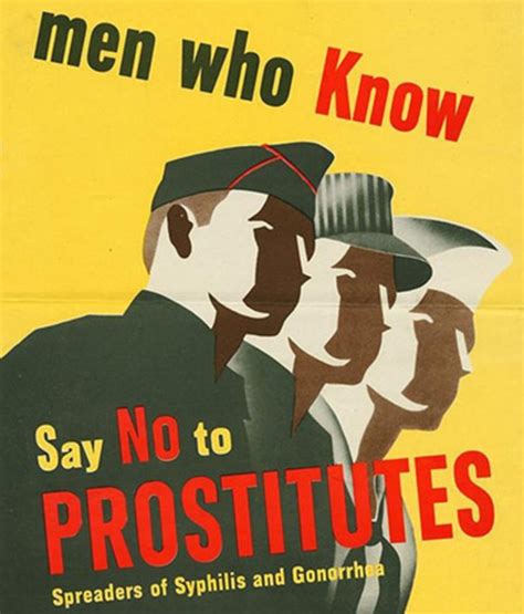 she may look clean but 1940s anti std posters warn soldiers of the booby trap of disease