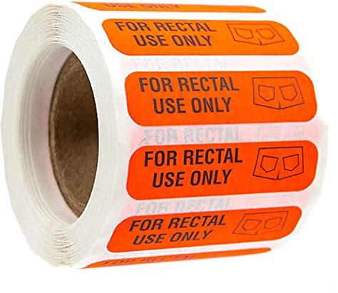 Best Stickers For Rectal Use Only