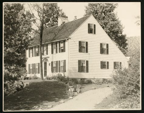 Julian C Howe House Wellesley Farms Mass Historic New England