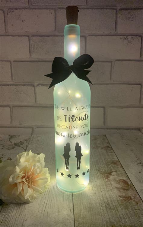 Bottle light for friends Friends light up bottle Gift for | Etsy