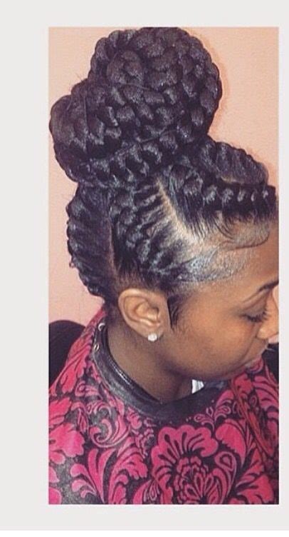 Use large braids for a quick design and don't worry about it again for months. Cute quick braided hairstyles