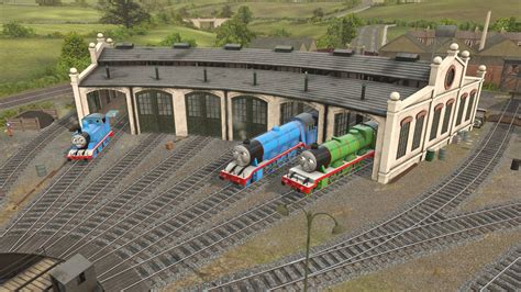 The All New Tidmouth Sheds For Trainz By Thethomastrainzuser On Deviantart