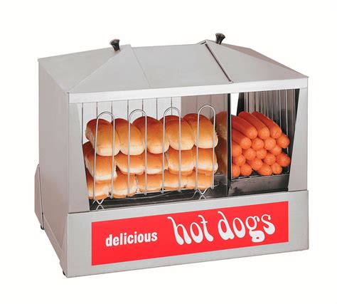 Star 35ssc Classic Hot Dog Steamer Holds 130 Hot Dogs And Warms 40 Buns