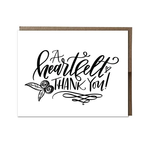 "A Heartfelt Thank You" card - Krystal Whitten Studio