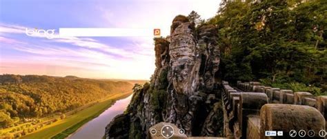 Bing Has 360 Degree Panorama Front Page For Windows 8 Launch Neowin