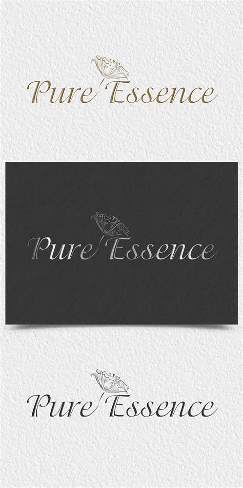 Beautiful Logo For Cosmetics Brand Pure Essence On Behance