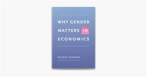‎why gender matters in economics on apple books