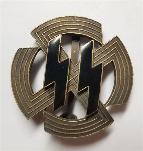 Wwii German Nazi Ss Proficiency Badge Bronze Grade