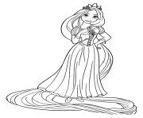 rapunzel princess coloring pages printable