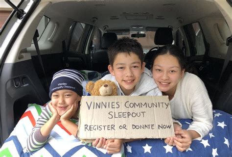 Vinnies Community Sleepout St Vincent De Paul Society Nsw
