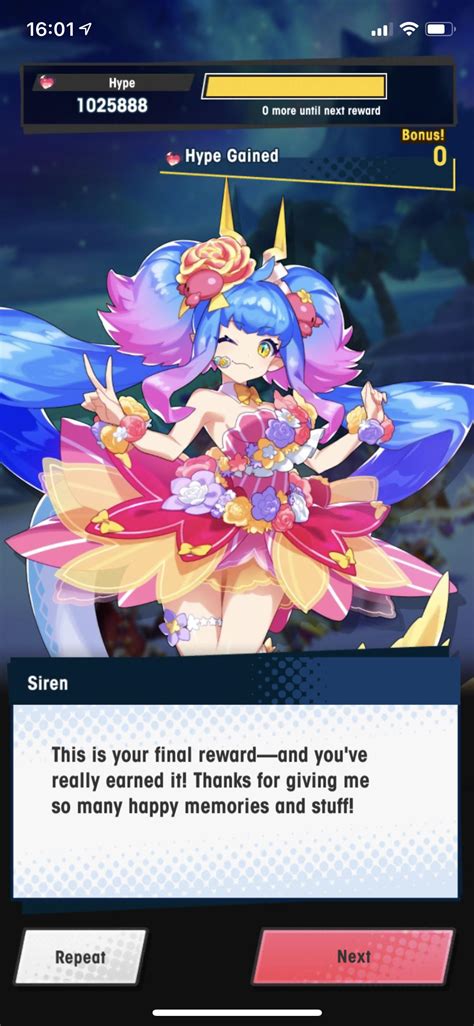 Here Is The Message From Siren After Collecting All The Rewards Rdragalialost